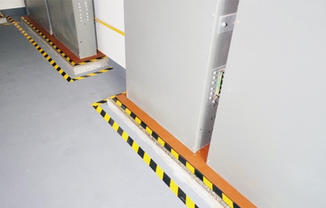 橋架穿樓板防火封堵