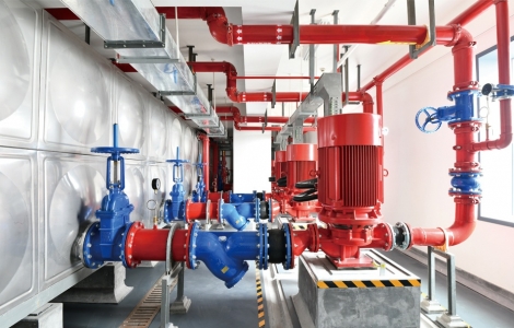 轉換層消防泵房整體效果